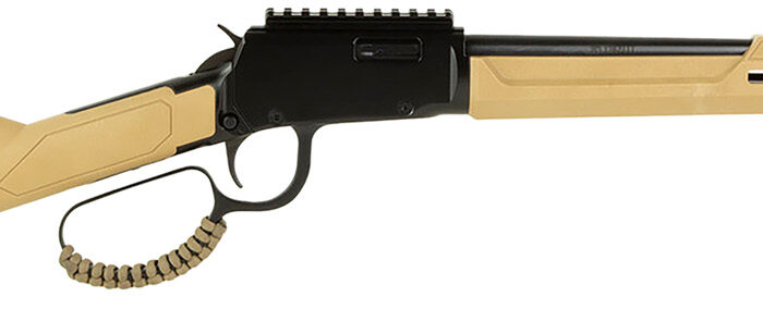 Rossi RL22161STFDE Rio Bravo Tactical 22 LR 10+1 16.50" Polished Black Oxide Steel Threaded Barrel, Picatinny Rail Matte Black Aluminum Receiver, Fixed Flat Dark Earth Synthetic Stock