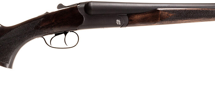 Heritage Mfg BL1218BK Badlander  Full Size 12 Gauge Break Open 2rd 18.50" Black Chrome Side By Side Barrel & Receiver, Fixed Turkish Walnut Stock