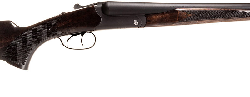 Heritage Mfg BL1218BK Badlander  Full Size 12 Gauge Break Open 2rd 18.50" Black Chrome Side By Side Barrel & Receiver, Fixed Turkish Walnut Stock