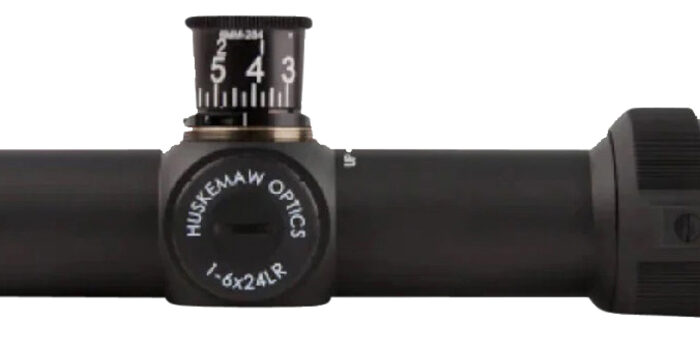 Huskemaw Optics 1016HO Tactical Hunter Black 1-6x24mm 30mm Tube, Illuminated HuntSmart Reticle