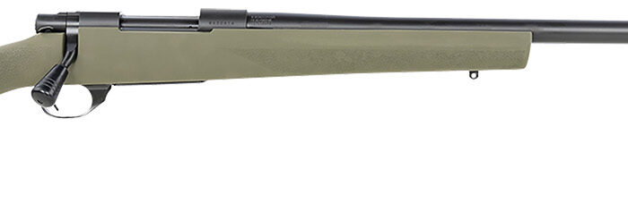 Howa HGR7MMPRCG M1500 Hogue Full Size 7mm PRC 5+1 24" Blued Steel Barrel, Blued Drilled & Tapped Stainless Steel Receiver, Hogue OverMolded Green Synthetic Stock, Right Hand