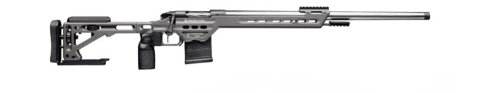 Bergara Rifles BPR25-6GT Premier Competition 6 GT 10+1 26" Polished Clear Cerakote #4 Tapered Steel Threaded Barrel, Polished Clear Cerakote Steel Receiver, Tungsten MPA BA Chassis