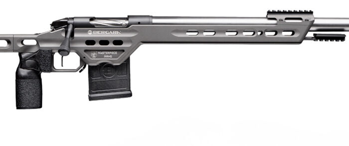 Bergara Rifles BPR25-6GT Premier Competition 6 GT 10+1 26" Polished Clear Cerakote #4 Tapered Steel Threaded Barrel, Polished Clear Cerakote Steel Receiver, Tungsten MPA BA Chassis