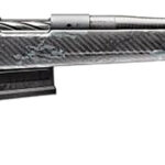 Bergara Rifles B14S752CF B-14 Crest 6.5 Creedmoor 5+1 20" Sniper Gray Cerakote #5 Contour Threaded Barrel, Sniper Gray Cerakote Steel Receiver, Black & Gray Sponge Fixed Carbon Fiber Stock 1 160131