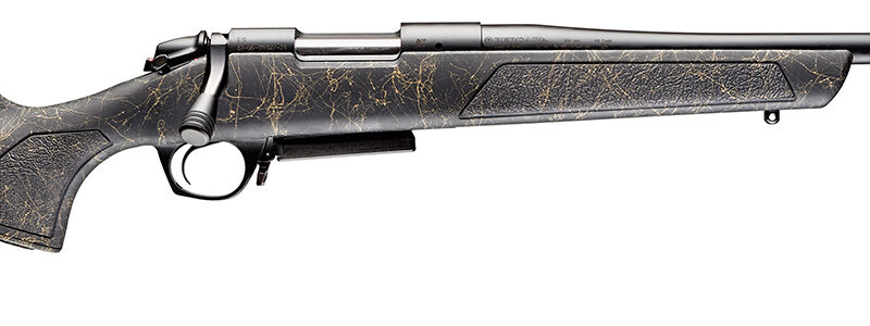 Bergara Rifles B14S902 Stoke  6.5 Creedmoor 4+1, 20" Graphite Black Cerakote #4.5 Contour Threaded Barrel, Graphite Black Cerakote Steel Receiver, Black Webbed Tan Fixed w/SoftTouch Synthetic Stock