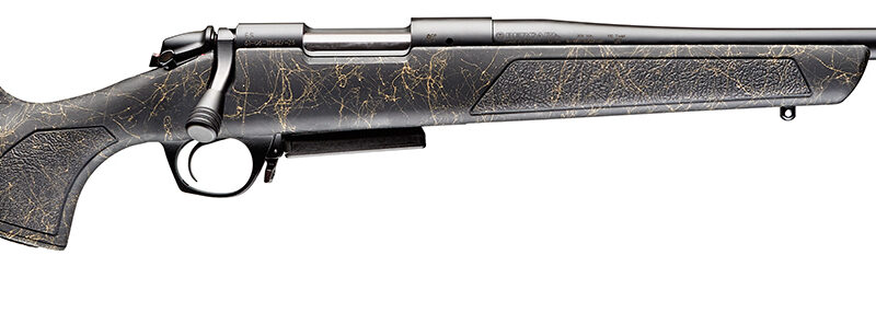 Bergara Rifles B14S903 B-14 Stoke 243 Win 4+1, 20" Graphite Black Cerakote #4.5 Contour Threaded Barrel, Graphite Black Cerakote Steel Receiver, Black Webbed Tan Fixed w/SoftTouch Synthetic Stock