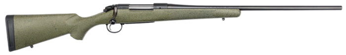 Bergara Rifles B14LM1013C B-14 Hunter 7mm PRC 3+1, 22" Graphite Black Cerakote #4 Tapered Steel Barrel, Graphite Black Cerakote Steel Receiver, Green Speckled Fixed w/SoftTouch Synthetic Stock