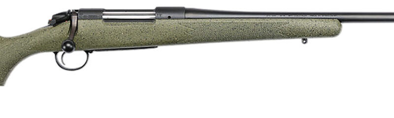 Bergara Rifles B14LM1013C B-14 Hunter 7mm PRC 3+1, 22" Graphite Black Cerakote #4 Tapered Steel Barrel, Graphite Black Cerakote Steel Receiver, Green Speckled Fixed w/SoftTouch Synthetic Stock