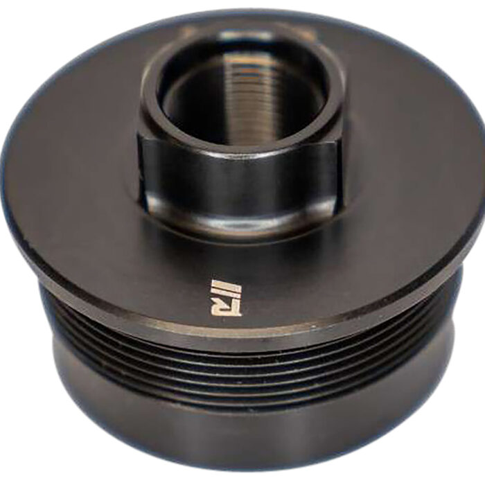 Rugged Suppressors DTM004 Universal Direct Thread Mount  M18x1 tpi, Black, Fits 1.375"-24 tpi Tube Threads