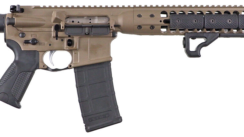 LWRC ICDIR35CK16L Individual Carbine Direct Impingement 350 Legend 5+1 16.10" Threaded, FDE Ambi Rec/M-Lok Handguard, 6 Position Stock, OEM Ultra Combat Grip, Angled Fore Grip