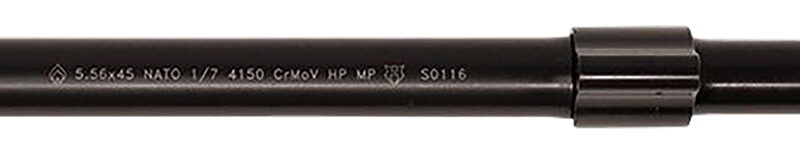 Ballistic Advantage BABL556033F Performance Series  5.56x45mm NATO 12.30" Threaded Hanson Profile, Carbine Length with Low Pro Gas Block, Black QPQ Chrome Moly Vanadium Steel, Fits AR-15
