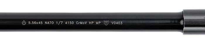 Ballistic Advantage BABL556036F Performance Series  5.56x45mm NATO 13.70" Threaded Hanson Profile, Midlength with Low Pro Gas Block, Black QPQ Chrome Moly Vanadium Steel, Fits AR-15
