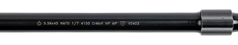 Ballistic Advantage BABL556036F Performance Series  5.56x45mm NATO 13.70" Threaded Hanson Profile, Midlength with Low Pro Gas Block, Black QPQ Chrome Moly Vanadium Steel, Fits AR-15
