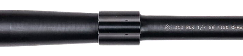 Ballistic Advantage BABL300007F Performance Series  300 Blackout 10.30" Threaded Hanson Profile, Carbine Length with Low Pro Gas Block, Black QPQ 4150 Chrome Moly Vanadium Steel, Fits AR-15