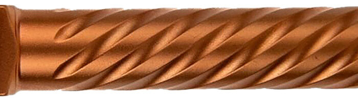 Ballistic Advantage BAPSG175T3R Premium Series  Threaded/Spiral Fluted, 9mm Luger, Copper PVD, Fits Glock 17 Gen 5