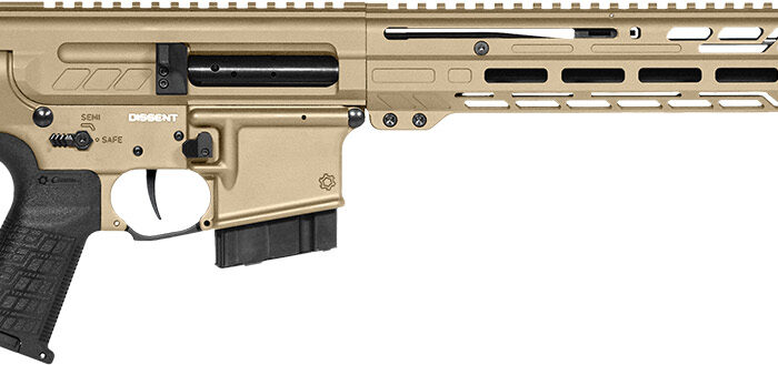 CMMG 60AA90CCT Dissent MK4 6mm ARC 10+1 (2) 16.10", Coyote Tan Rec/15" M-Lok Handguard, Side Charging Handle, Black Side Folding Stock & Zeroed Grip, Muzzle Brake, 60/90 Ambi Safety, Adj. Gas Block