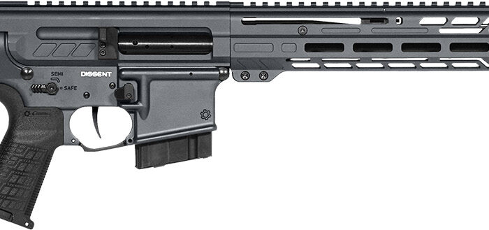 CMMG 60AA90CSG Dissent MK4 6mm ARC 10+1 (2) 16.10", Sniper Gray Rec/15" M-Lok Handguard, Side Charging Handle, Black Side Folding Stock & Zeroed Grip, Muzzle Brake, 60/90 Ambi Safety, Adj. Gas Block