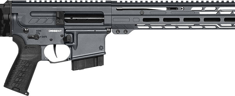 CMMG 60AA90CSG Dissent MK4 6mm ARC 10+1 (2) 16.10", Sniper Gray Rec/15" M-Lok Handguard, Side Charging Handle, Black Side Folding Stock & Zeroed Grip, Muzzle Brake, 60/90 Ambi Safety, Adj. Gas Block