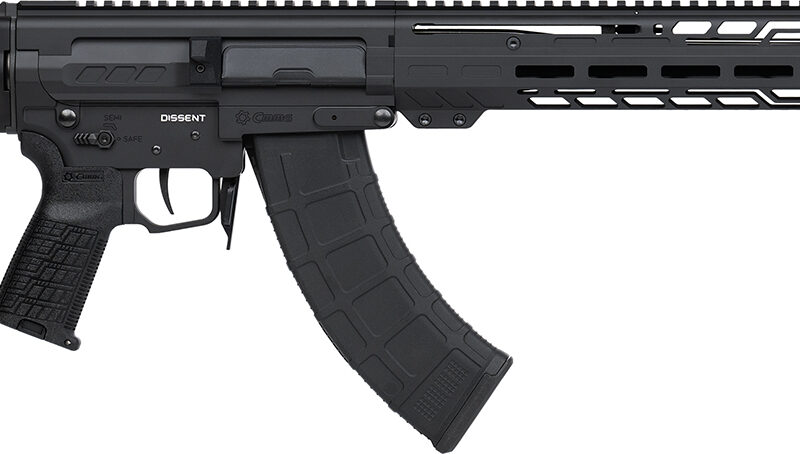 CMMG 86A7F0BAB Dissent MK47 7.62x39mm 30+1 (2) 14.30" P&W, Black Armor, Side Charging Handle Rec, 13.50" M-Lok Handguard, Side Folding Stock, Zeroed Grip, SVD Brake, 60/90 Ambi Safety, Adj. Gas Block