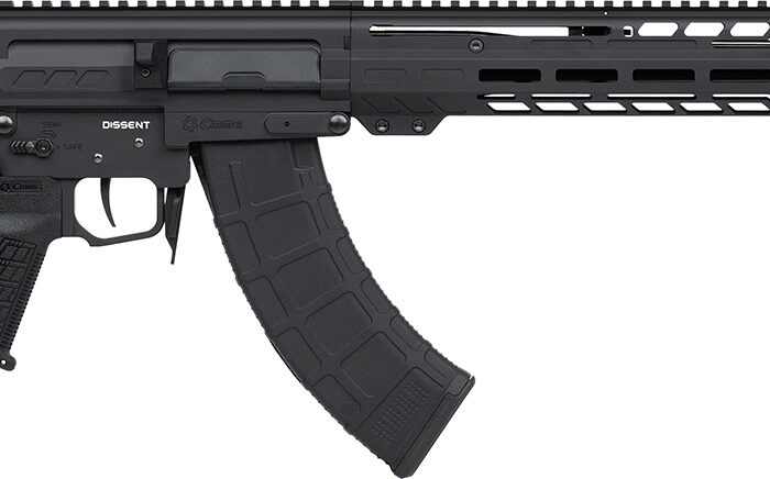 CMMG 86AD60BAB Dissent MK47 7.62x39mm 30+1 (2) 16.10", Black Armor, Side Charging Handle Rec, 15" M-Lok Handguard, Side Folding Stock, Zeroed Grip, Muzzle Brake, 60/90 Ambi Safety, Adj. Gas Block