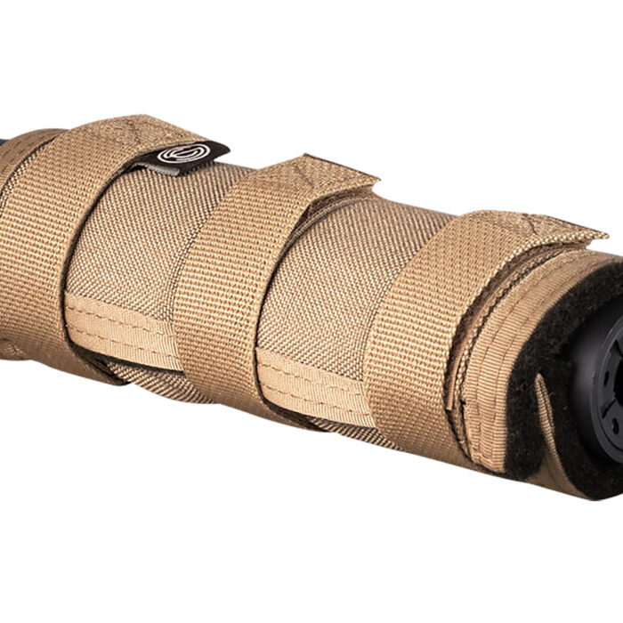 SilencerCo AC1985 High Temp Suppressor Cover 6" FDE Nylon
