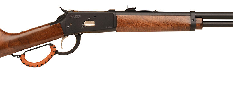 Gforce Arms GFLVR357 Saddlehorn  Full Size 357 Mag 10+1 20" Black Steel Barrel & Aluminum Receiver, Turkish Walnut Fixed Stock
