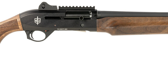 MAC 21000122 2 Tactical 12 Gauge Bolt 3" 5+1, 18.50" Black Anodized Steel Barrel, Drilled & Tapped/Picatinny Rail Black Anodized Receiver, Turkish Walnut Wood Stock