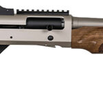 MAC 21000159 2 Tactical Marine 12 Gauge 3" 5+1 18.50", Electroless Nickel Barrel/Rec, Walnut Furniture, Ghost Ring Sight, Optics Mount, 3 Chokes 1 160748