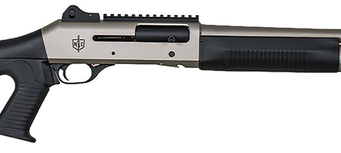 MAC 21000153 1014 Marine 12 Gauge 3" 5+1 18.50", Electroless Nickel Barrel/Rec, Synthetic Furniture, Fixed Pistol Grip Stock, Ghost Ring Sight, Optics Mount, 3 Chokes