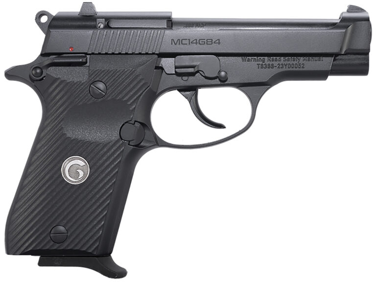 EAA GIRSAN 390825 MC14G84  380 ACP 13+1 3.80" Black Steel Barrel, Black Serrated Steel Slide, Black Aluminum Frame w/Beavertail, Black Polymer Grip