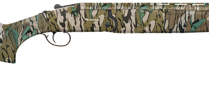 Mossberg 75485 Silver Reserve Eventide Turkey Over/Under 12 Gauge 3.5" 2rd 20", Mossy Oak Greenleaf, Synthetic Furniture, Fiber Optic Sight, Ext. Turkey Choke