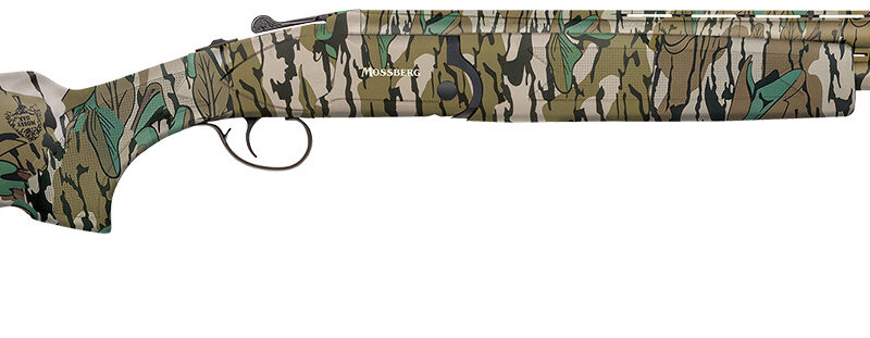 Mossberg 75485 Silver Reserve Eventide Turkey Over/Under 12 Gauge 3.5" 2rd 20", Mossy Oak Greenleaf, Synthetic Furniture, Fiber Optic Sight, Ext. Turkey Choke