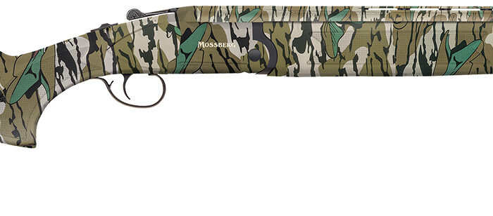 Mossberg 75486 Silver Reserve Eventide Turkey Over/Under 20 Gauge 3" 2rd 20", Mossy Oak Greenleaf, Synthetic Furniture, Fiber Optic Sight, Ext. Turkey Choke
