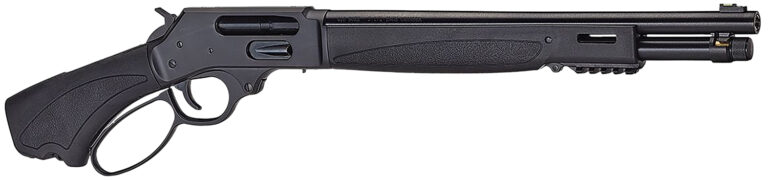 Henry H018XAH410 Axe  5+1 15.14" 410 Bore Blued Steel Barrel, Blued Drilled & Tapped Steel Receiver, Black Fixed Synthetic Stock
