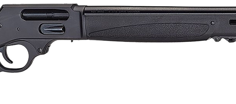 Henry H018XAH410 Axe  5+1 15.14" 410 Bore Blued Steel Barrel, Blued Drilled & Tapped Steel Receiver, Black Fixed Synthetic Stock