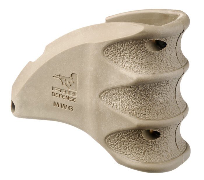FAB Defense FXMWGT MWG Mag-Well Grip and Funnel for M16 Variants  Flat Dark Earth