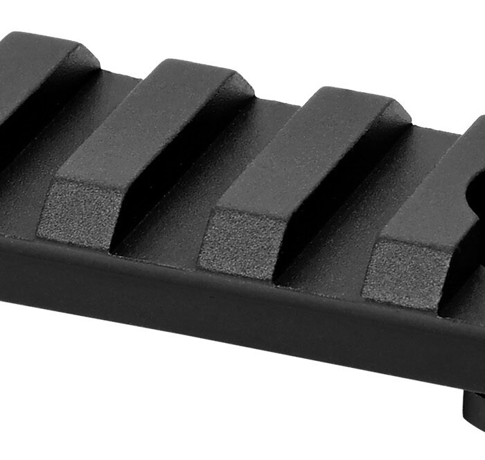 Warne 6202M M-LOK 5-Slot Black Anodized Aluminum