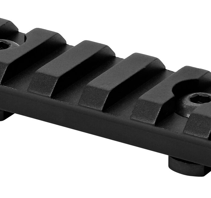 Warne 6203M M-LOK 7-Slot Black Anodized Aluminum