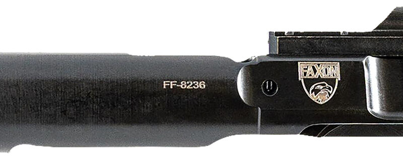 Faxon Firearms FF9MMBCGCNITRIDE PCC Blowback Gen2 9mm Luger, Salt Bath Nitride 8620 Steel For AR-15 Compatible w/Glock, Colt