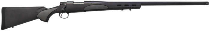 Remington Firearms (New) R84223 700 SPS Varmint Full Size 308 Win 4+1 26" Matte Black Heavy Threaded Barrel, Drilled & Tapped Steel Receiver, Black Fixed w/Overmolded Panels Synthetic Stock