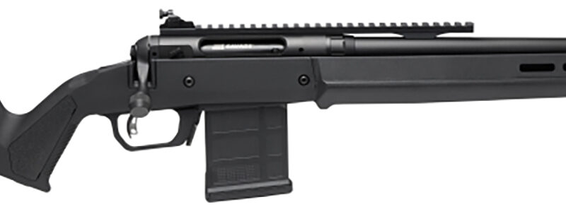 Savage Arms 58172 110 Scout Full Size 6.5 Creedmoor 10+1  16.50" Matte Black Threaded Barrel, Picatinny Rail Carbon Steel Receiver, Black Magpul Hunter Synthetic Stock