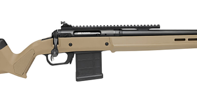 Savage Arms 58188 110 Scout Full Size 6.5 Creedmoor 10+1  16.50" Matte Black Threaded Barrel, Picatinny Rail Carbon Steel Receiver, Flat Dark Earth Magpul Hunter Synthetic Stock