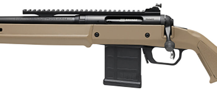 Savage Arms 58196 110 Scout Full Size 6.5 Creedmoor 10+1  16.50" Matte Black Threaded Barrel, Picatinny Rail Carbon Steel Receiver, Flat Dark Earth Magpul Hunter Synthetic Stock, Left Hand