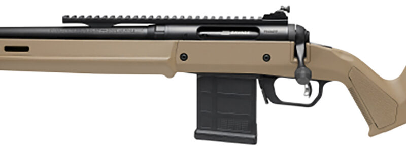 Savage Arms 58196 110 Scout Full Size 6.5 Creedmoor 10+1  16.50" Matte Black Threaded Barrel, Picatinny Rail Carbon Steel Receiver, Flat Dark Earth Magpul Hunter Synthetic Stock, Left Hand