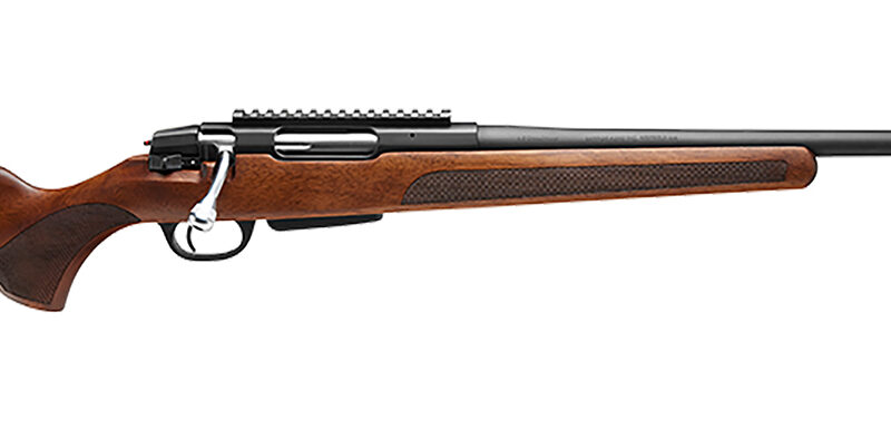 Stevens 18940 334  30-06 Springfield 3+1 22" Matte Black Target Crown Barrel, Drilled & Tapped w/Picatinny Rail Carbon Steel Receiver, Turkish Walnut Fixed Sporter Stock