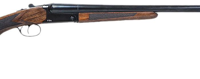 Pointer FT62028 FT6  Full Size 20 Gauge Break Open 3" 2rd 28" Black Side By Side Barrel, Black Anodized Aluminum Receiver, Fixed Turkish Walnut Wood Stock, Ambidextrous