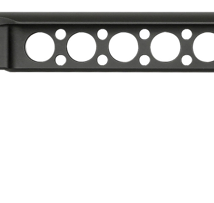 Midwest Industries MISTAPLWS Stock Tube  Aluminum Black Anodized AR-15
