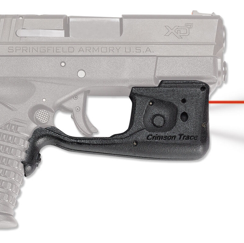 Crimson Trace 01-5790-1 LL-802 Laserguard Pro  Black Red Laser Springfield Armory XD-S