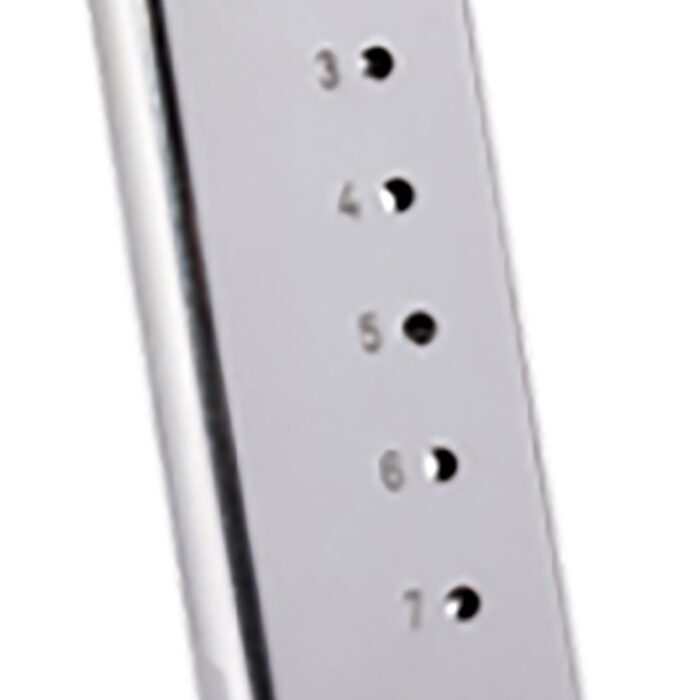 Mec-Gar MGCO4507NPF 1911 Officers  7rd 45 ACP Nickel Carbon Steel