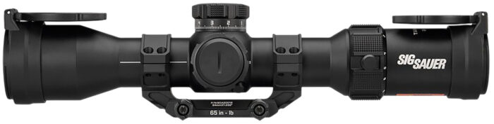 Sig Sauer Electro-Optics SOTM62001 Tango-MSR  Black 2-12x40mm, 34mm Tube Illuminated MRAD Milling 2.0 Reticle